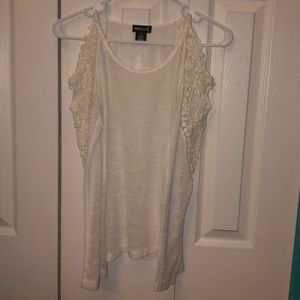 Off White Long Sleeve Top